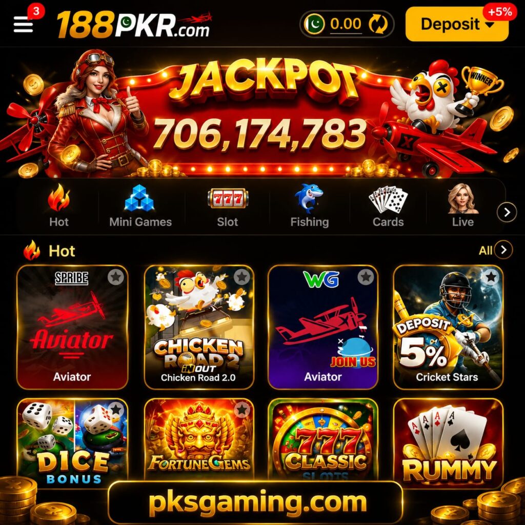 188PKR online gaming platform features, games, rewards, and safety guide